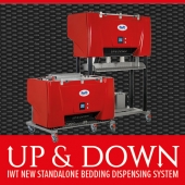 WELCOME TO UP&DOWN, IWT STANDALONE BEDDING DISPENSING SYSTEM!